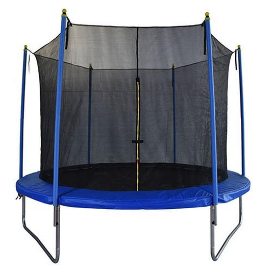 Homez, 8Ft Trampoline With Safety Net, Max Weight 80Kgs