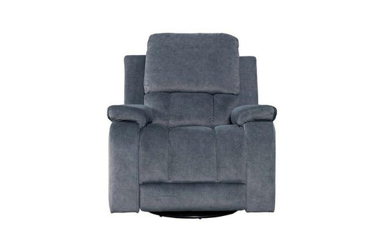 Homez, Recliner Chair with Rocking and Swivel Function, Dark Grey