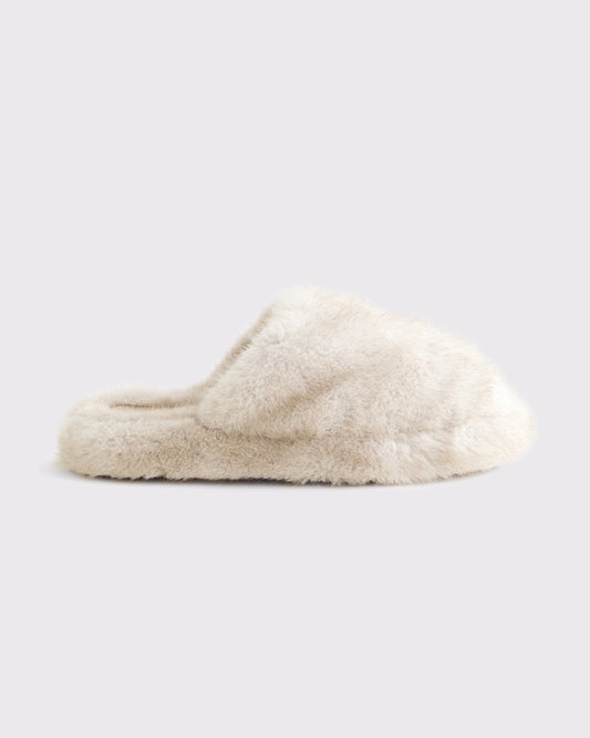 Faux Fur Slippers